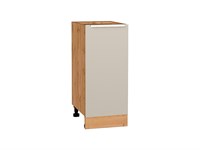 Шкаф нижний с 1-ой дверцей Фьюжн Дуб Вотан, Cream Silk, 350 В*Ш*Г 816*350*480, фасад МДФ  Cream Silk, корпус  Дуб Вотан ms2510VVT_71989