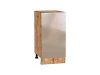 Шкаф нижний с 1-ой дверцей Фьюжн Дуб Вотан, Gallant, 400 В*Ш*Г 816*400*480, фасад МДФ  Gallant, корпус  Дуб Вотан ms2510VVT_60985