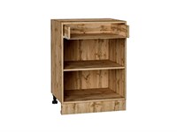 Каркас нижнего шкафа с одним ящиком Н 601М Дуб Вотан В*Ш*Г 816*600*462 ms2510VVT_084-0264 (60542)