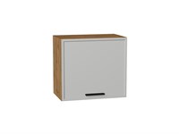 Шкаф верхний горизонтальный Фрейм Дуб Вотан, Grey Silk, 460, 500 В*Ш*Г 458*500*324, фасад МДФ  Grey Silk, корпус  Дуб Вотан ms2510VVT_71683