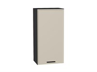 Шкаф верхний с 1-ой дверцей Фрейм Graphite, Cream Silk, 920, 450 В*Ш*Г 920*450*324, фасад МДФ  Cream Silk, корпус  Graphite ms2510VVT_69840