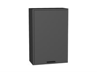 Шкаф верхний с 1-ой дверцей Фрейм Graphite, Stormy Silk, 920, 600 В*Ш*Г 920*600*324, фасад МДФ  Stormy Silk, корпус  Graphite ms2510VVT_68986