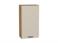 Шкаф верхний с 1-ой дверцей Фрейм Дуб Вотан, Cream Silk, 920, 500 В*Ш*Г 920*500*324, фасад МДФ  Cream Silk, корпус  Дуб Вотан ms2510VVT_69825