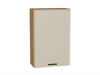 Шкаф верхний с 1-ой дверцей Фрейм Дуб Вотан, Cream Silk, 920, 600 В*Ш*Г 920*600*324, фасад МДФ  Cream Silk, корпус  Дуб Вотан ms2510VVT_69826