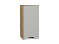 Шкаф верхний с 1-ой дверцей Фрейм Дуб Вотан, Grey Silk, 920, 450 В*Ш*Г 920*450*324, фасад МДФ  Grey Silk, корпус  Дуб Вотан ms2510VVT_68936
