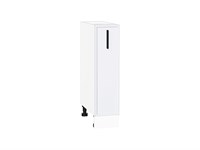 Шкаф нижний бутылочница Фрейм Белый, White Silk, 200 В*Ш*Г 816*200*484, фасад МДФ  White Silk, корпус  Белый ms2510VVT_66923