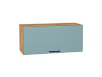 Шкаф верхний горизонтальный Флэт Дуб Вотан, Grey-green In 2S, 360, 800 В*Ш*Г 358*800*318, фасад ЛДСП  Grey-green In 2S, корпус  Дуб Вотан ms2510VVT_62383