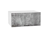 Шкаф верхний горизонтальный глубокий Флэт Белый, Temple Stone 2S, 800 В*Ш*Г 358*800*574, фасад ЛДСП  Temple Stone 2S, корпус  Белый ms2510VVT_52569