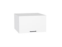 Шкаф верхний горизонтальный глубокий Флэт Белый, White In 2S, 600 В*Ш*Г 358*600*574, фасад ЛДСП  White In 2S, корпус  Белый ms2510VVT_55625