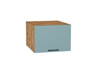 Шкаф верхний горизонтальный глубокий Флэт Дуб Вотан, Grey-green In 2S, 500 В*Ш*Г 358*500*574, фасад ЛДСП  Grey-green In 2S, корпус  Дуб Вотан ms2510VVT_62348