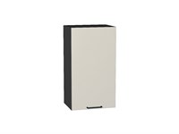 Шкаф верхний с 1-ой дверцей Флэт Graphite, Cashmere In 2S, 720, 400 В*Ш*Г 716*400*318, фасад ЛДСП  Cashmere In 2S, корпус  Graphite ms2510VVT_55764