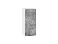 Шкаф верхний с 1-ой дверцей Флэт Белый, Temple Stone 2S, 720, 300 В*Ш*Г 716*300*318, фасад ЛДСП  Temple Stone 2S, корпус  Белый ms2510VVT_52616