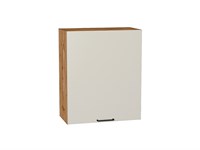 Шкаф верхний с 1-ой дверцей Флэт Дуб Вотан, Cashmere In 2S, 720, 600 В*Ш*Г 716*600*318, фасад ЛДСП  Cashmere In 2S, корпус  Дуб Вотан ms2510VVT_62425