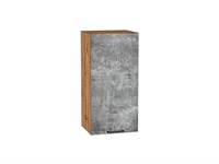 Шкаф верхний с 1-ой дверцей Флэт Дуб Вотан, Temple Stone 2S, 720, 350 В*Ш*Г 716*350*318, фасад ЛДСП  Temple Stone 2S, корпус  Дуб Вотан ms2510VVT_65173