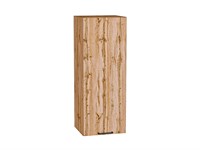 Шкаф верхний с 1-ой дверцей Флэт Дуб Вотан, Wotan Oak 2S, 920, 350 В*Ш*Г 920*350*318, фасад ЛДСП  Wotan Oak 2S, корпус  Дуб Вотан ms2510VVT_65168
