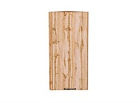 Шкаф верхний торцевой Флэт Дуб Вотан, Wotan Oak 2S, 920 В*Ш*Г 920*300*306, фасад ЛДСП  Wotan Oak 2S, корпус  Дуб Вотан ms2510VVT_62339