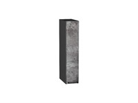 Шкаф верхний бутылочница Флэт Graphite, Temple Stone 2S, 150 В*Ш*Г 716*150*318, фасад ЛДСП  Temple Stone 2S, корпус  Graphite ms2510VVT_52564