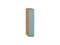 Шкаф верхний бутылочница Флэт Дуб Вотан, Grey-green In 2S, 150 В*Ш*Г 716*150*318, фасад ЛДСП  Grey-green In 2S, корпус  Дуб Вотан ms2510VVT_62183