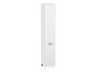 Шкаф пенал с 2-мя дверцами Флэт Белый, White In 2S, 2340, 400 В*Ш*Г 2336*400*574, фасад ЛДСП  White In 2S, корпус  Белый ms2510VVT_55730