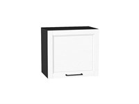 Шкаф верхний горизонтальный Сканди Graphite, White Silkwood, 460, 500 В*Ш*Г 458*500*320, фасад МДФ  White Silkwood, корпус  Graphite ms2510VVT_71704
