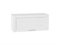 Шкаф верхний горизонтальный Сканди Белый, White Softwood, 800 В*Ш*Г 358*800*320, фасад МДФ  White Softwood, корпус  Белый ms2510VVT_56145