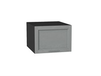 Шкаф верхний горизонтальный глубокий Сканди Graphite, Grey Softwood, 500 В*Ш*Г 358*500*576, фасад МДФ  Grey Softwood, корпус  Graphite ms2510VVT_45319