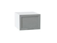 Шкаф верхний горизонтальный глубокий Сканди Белый, Grey Softwood, 500 В*Ш*Г 358*500*576, фасад МДФ  Grey Softwood, корпус  Белый ms2510VVT_45318