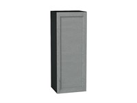 Шкаф верхний с 1-ой дверцей Сканди Graphite, Grey Softwood, 920, 350 В*Ш*Г 920*350*320, фасад МДФ  Grey Softwood, корпус  Graphite ms2510VVT_65209
