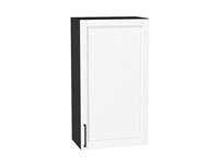 Шкаф верхний с 1-ой дверцей Сканди Graphite, White Silkwood, 920, 500 В*Ш*Г 920*500*320, фасад МДФ  White Silkwood, корпус  Graphite ms2510VVT_70202