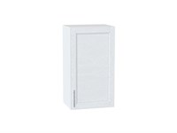 Шкаф верхний с 1-ой дверцей Сканди Белый, White Softwood, 720, 400 В*Ш*Г 716*400*320, фасад МДФ  White Softwood, корпус  Белый ms2510VVT_56154