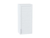 Шкаф верхний с 1-ой дверцей Сканди Белый, White Softwood, 920, 400 В*Ш*Г 920*400*320, фасад МДФ  White Softwood, корпус  Белый ms2510VVT_56159