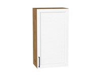 Шкаф верхний с 1-ой дверцей Сканди Дуб Вотан, White Silkwood, 920, 500 В*Ш*Г 920*500*320, фасад МДФ  White Silkwood, корпус  Дуб Вотан ms2510VVT_70196