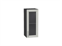 Шкаф верхний с 1-ой остекленной дверцей Сканди Graphite, Cappuccino Softwood, 720, 300 В*Ш*Г 716*300*320, фасад МДФ/Стекло  Cappuccino Softwood, корпус  Graphite ms2510VVT_41438