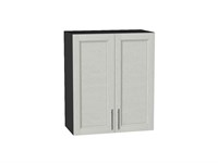 Шкаф верхний с 2-мя дверцами Сканди Graphite, Cappuccino Softwood, 720, 600 В*Ш*Г 716*600*320, фасад МДФ  Cappuccino Softwood, корпус  Graphite ms2510VVT_41586