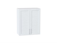 Шкаф верхний с 2-мя дверцами Сканди Белый, White Softwood, 720, 600 В*Ш*Г 716*600*320, фасад МДФ  White Softwood, корпус  Белый ms2510VVT_56173