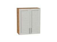 Шкаф верхний с 2-мя дверцами Сканди Дуб Вотан, Cappuccino Softwood, 720, 600 В*Ш*Г 716*600*320, фасад МДФ  Cappuccino Softwood, корпус  Дуб Вотан ms2510VVT_62935