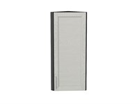 Шкаф верхний торцевой Сканди Graphite, Cappuccino Softwood, 920 В*Ш*Г 920*300*306, фасад МДФ  Cappuccino Softwood, корпус  Graphite ms2510VVT_48961