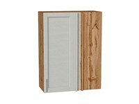 Шкаф верхний прямой угловой Сканди Дуб Вотан, Cappuccino Softwood, 920 В*Ш*Г 920*700*345, фасад МДФ  Cappuccino Softwood, корпус  Дуб Вотан ms2510VVT_62865