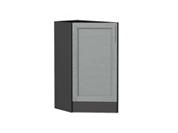 Шкаф нижний торцевой Сканди Graphite, Grey Softwood В*Ш*Г 816*296*554, фасад МДФ  Grey Softwood, корпус  Graphite ms2510VVT_41784