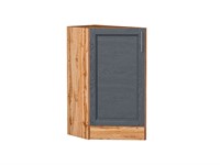 Шкаф нижний торцевой Сканди Дуб Вотан, Graphite Softwood В*Ш*Г 816*296*554, фасад МДФ  Graphite Softwood, корпус  Дуб Вотан ms2510VVT_63065