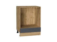 Шкаф нижний под духовку Сканди Дуб Вотан, Graphite Softwood, 600 В*Ш*Г 816*600*476, фасад МДФ  Graphite Softwood, корпус  Дуб Вотан ms2510VVT_62993