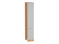 Шкаф пенал с 2-мя дверцами Сканди Дуб Вотан, Cappuccino Softwood, 2340, 400 В*Ш*Г 2336*400*576, фасад МДФ  Cappuccino Softwood, корпус  Дуб Вотан ms2510VVT_66159