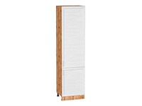 Шкаф пенал с 2-мя дверцами Сканди Дуб Вотан, White Softwood, 2340, 600 В*Ш*Г 2336*600*576, фасад МДФ  White Softwood, корпус  Дуб Вотан ms2510VVT_66156