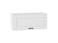 Шкаф верхний горизонтальный Лофт Белый, Super White, 800 В*Ш*Г 358*800*320, фасад МДФ  Super White, корпус  Белый ms2510VVT_55118