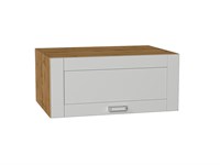 Шкаф верхний горизонтальный глубокий Лофт Дуб Вотан, Grey Silk, 800 В*Ш*Г 358*800*576, фасад МДФ  Grey Silk, корпус  Дуб Вотан ms2510VVT_69535