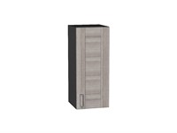 Шкаф верхний с 1-ой дверцей Лофт Graphite, Cappuccino Veralinga, 720, 300 В*Ш*Г 716*300*320, фасад МДФ  Cappuccino Veralinga, корпус  Graphite ms2510VVT_35937