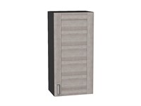 Шкаф верхний с 1-ой дверцей Лофт Graphite, Cappuccino Veralinga, 920, 450 В*Ш*Г 920*450*320, фасад МДФ  Cappuccino Veralinga, корпус  Graphite ms2510VVT_40228