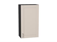 Шкаф верхний с 1-ой дверцей Лофт Graphite, Cream Silk, 920, 500 В*Ш*Г 920*500*320, фасад МДФ  Cream Silk, корпус  Graphite ms2510VVT_71480