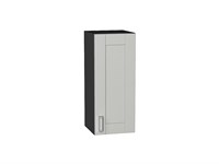 Шкаф верхний с 1-ой дверцей Лофт Graphite, Grey Silk, 720, 300 В*Ш*Г 716*300*320, фасад МДФ  Grey Silk, корпус  Graphite ms2510VVT_69596