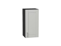Шкаф верхний с 1-ой дверцей Лофт Graphite, Grey Silk, 720, 350 В*Ш*Г 716*350*320, фасад МДФ  Grey Silk, корпус  Graphite ms2510VVT_69597